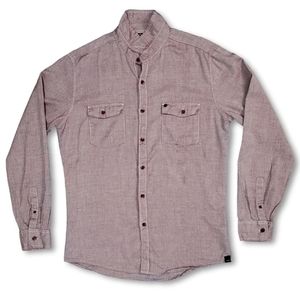 KR3W Button Down Shirt Red Size S